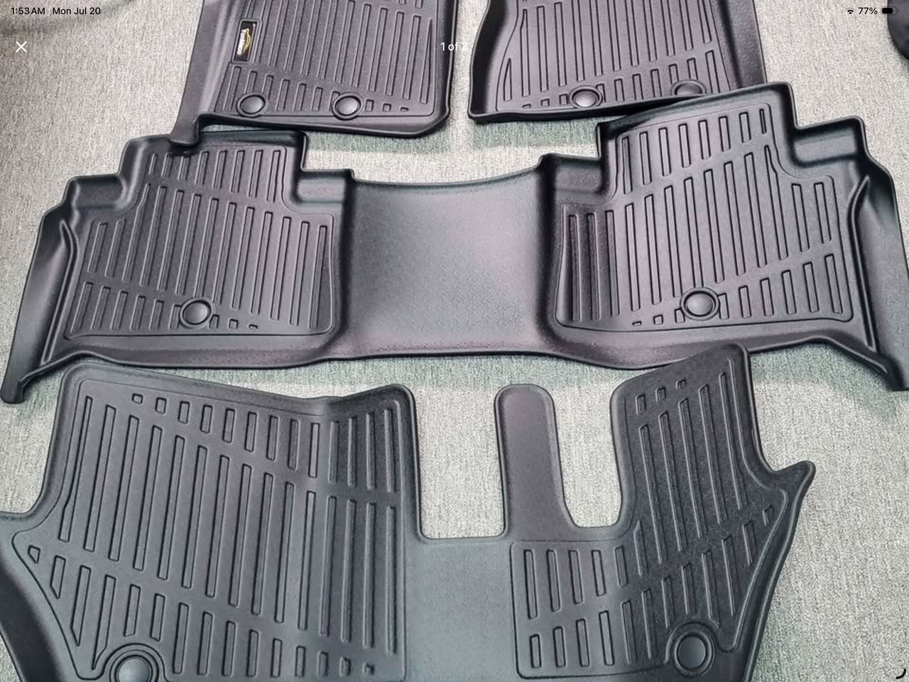FloorLiner Set for 2025 Armada / QX80