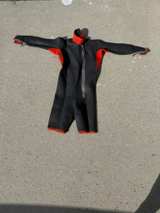 Front Zip Long Sleeve Shorty Wetsuit - Image 5