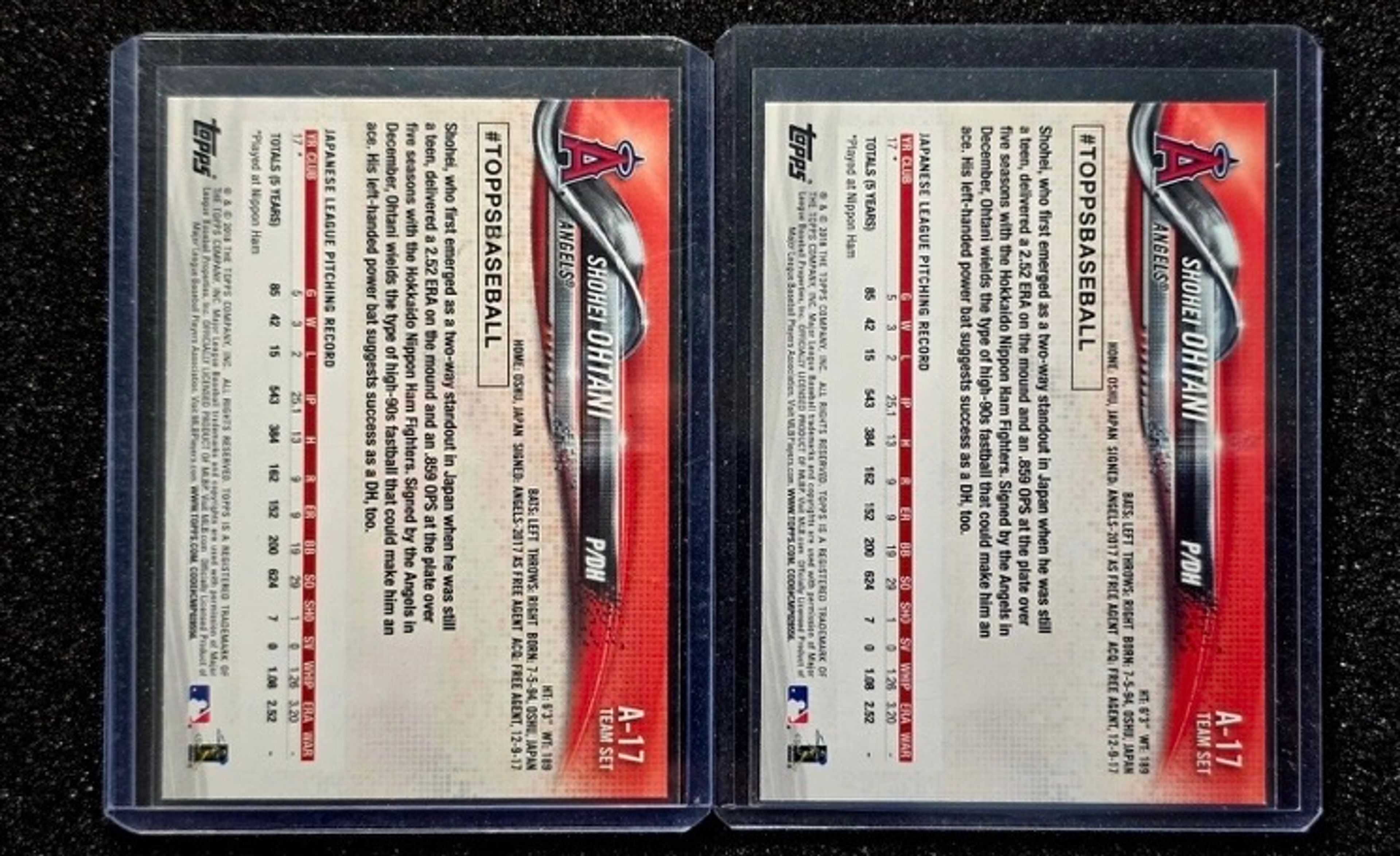 2018 Topps Update Shohei Ohtani #US1 Rookie Card - Image 2