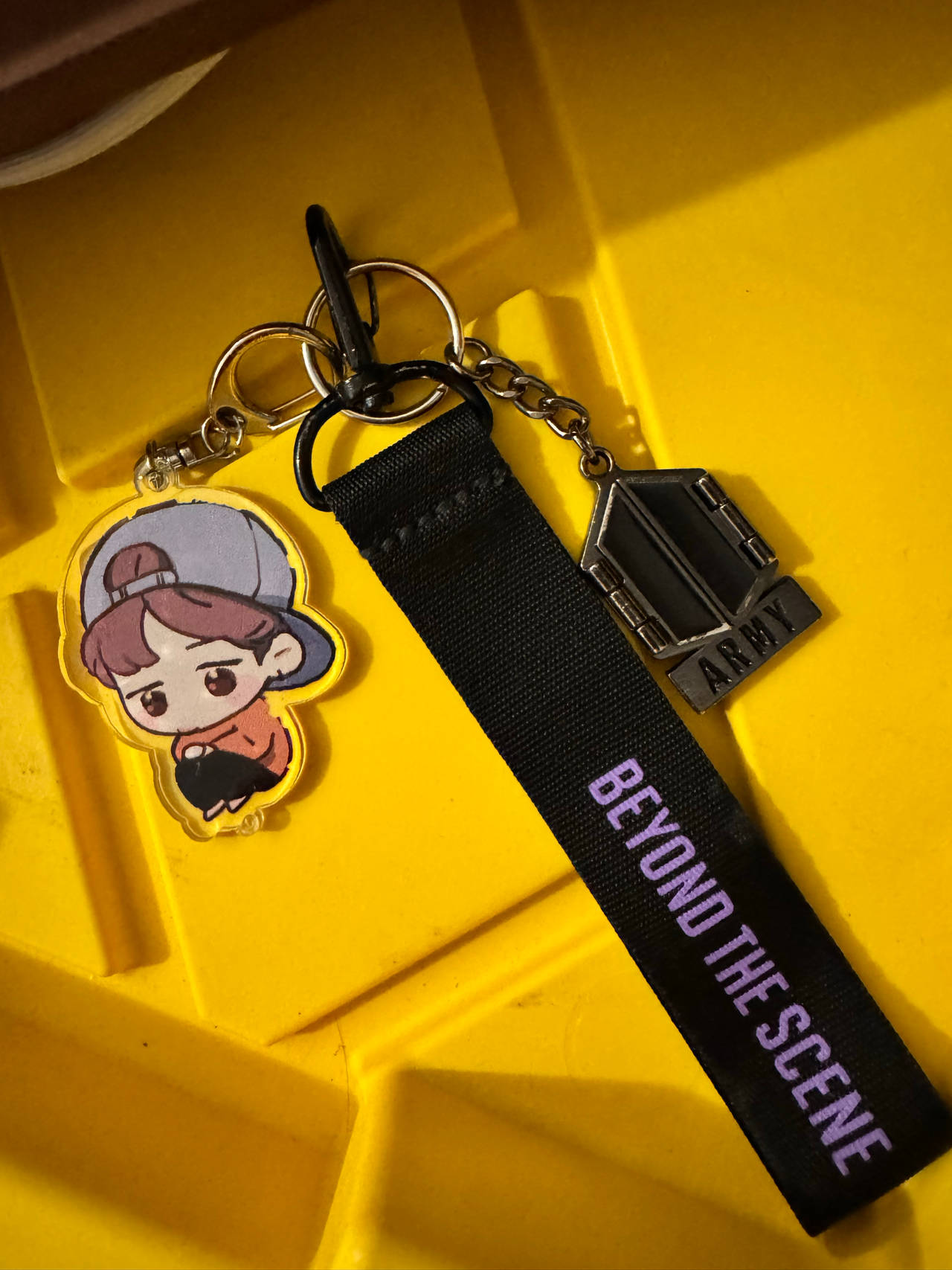 BTS Keychain Set official and fanmade, set of 5
