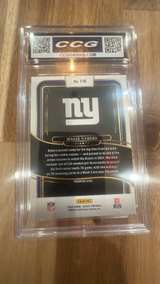 2024 Panini Select Malik Nabers Rookie Card #116 CCG 10 - Image 2