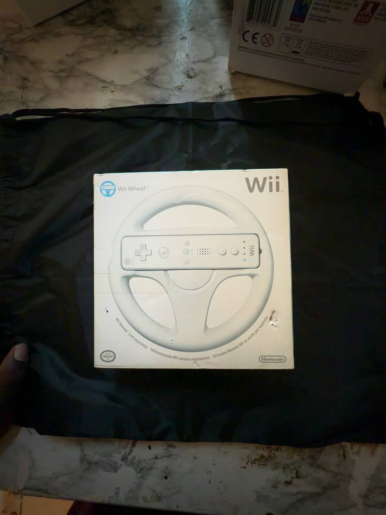 Nintendo Wii Wheel White