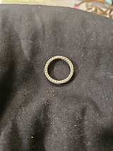Ruby and Diamond Milgrain Eternity Ring - Image 3