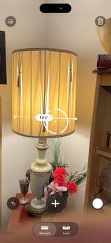 1906 Single Paul Hanson Mid-Century Table Lamp - Image 4