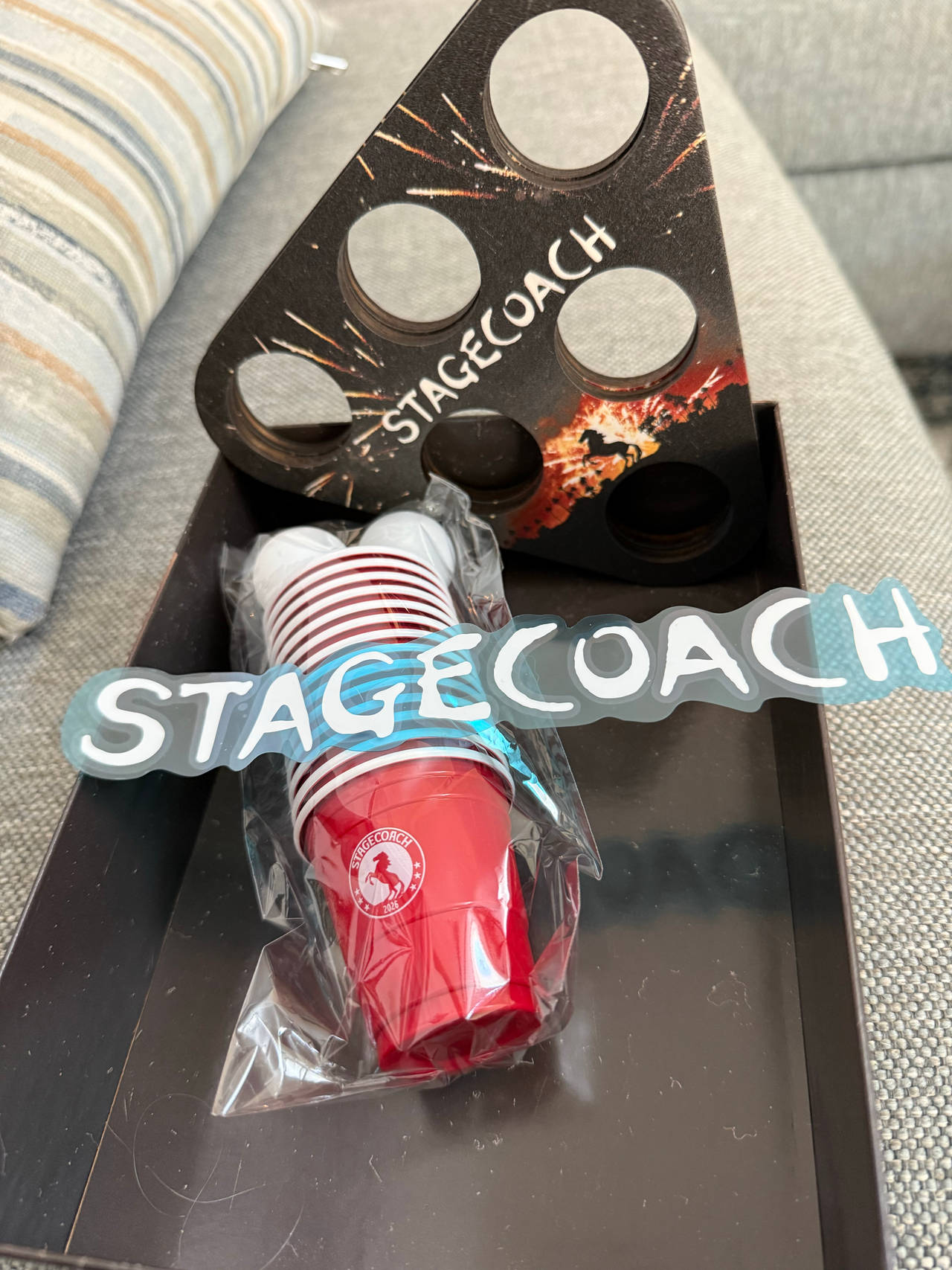 Stagecoach Festival Beer Pong Set