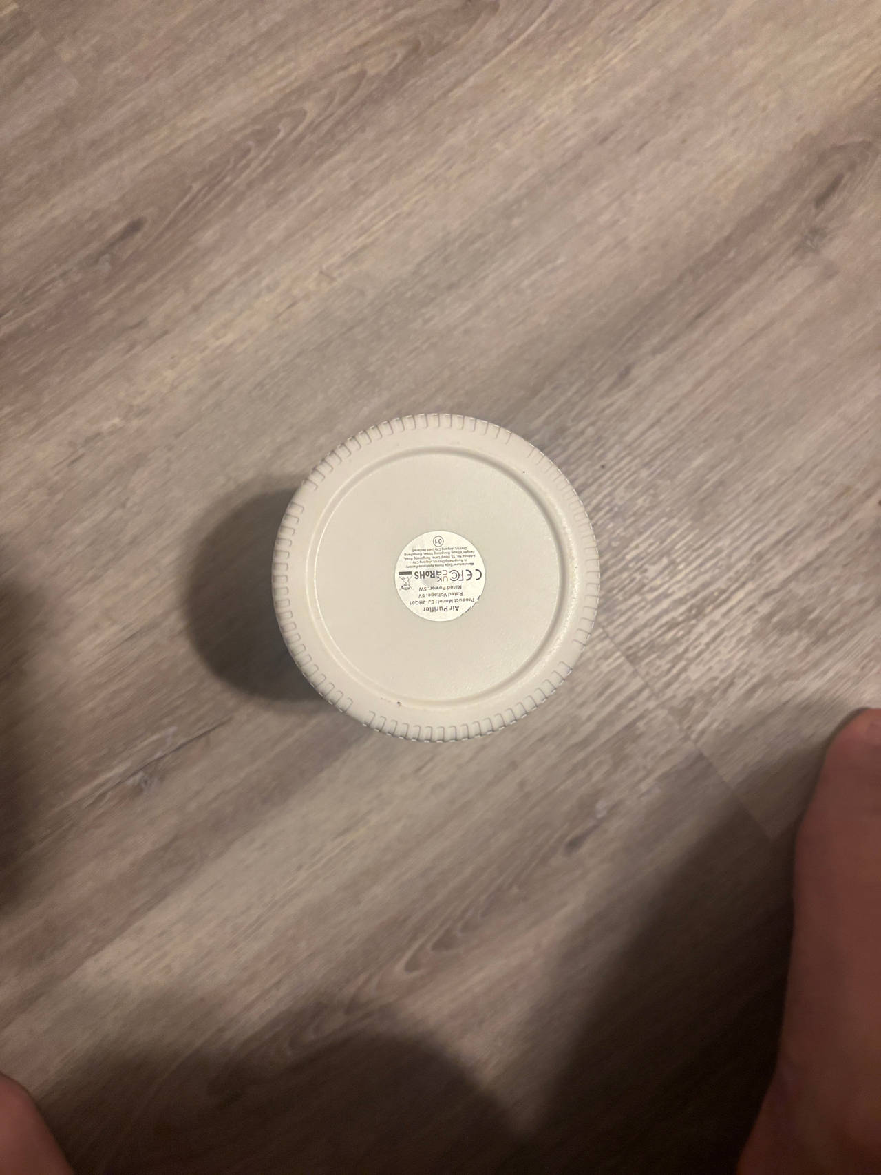 Air filter – chargeable