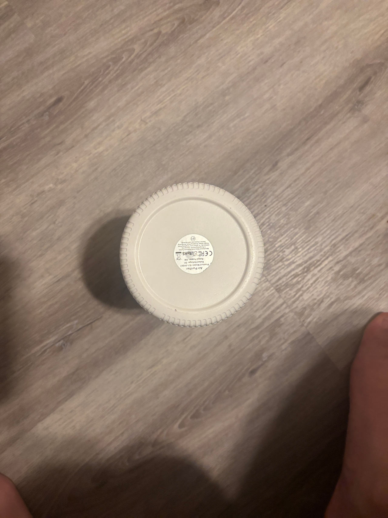Air filter – chargeable