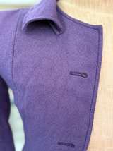 Dolce & Gabbana Purple Wool Coat - Image 6