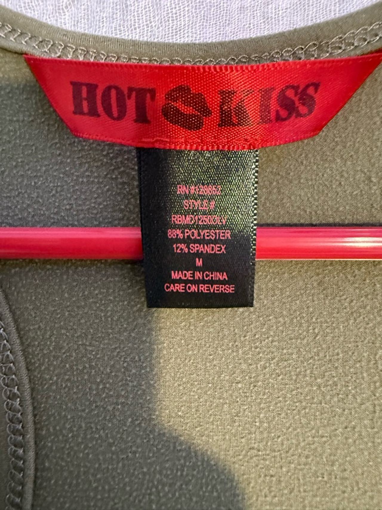 Hot Kiss Grey Dress with Side Zipper