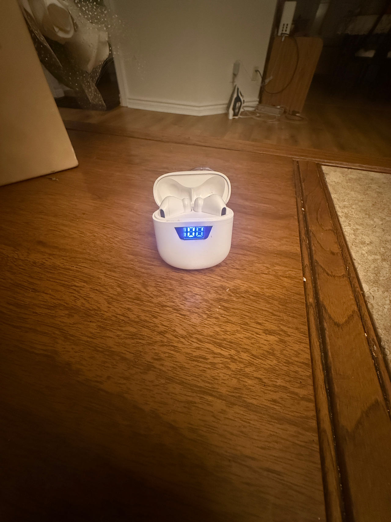 True Wireless Earbuds with LED Display Charging Case