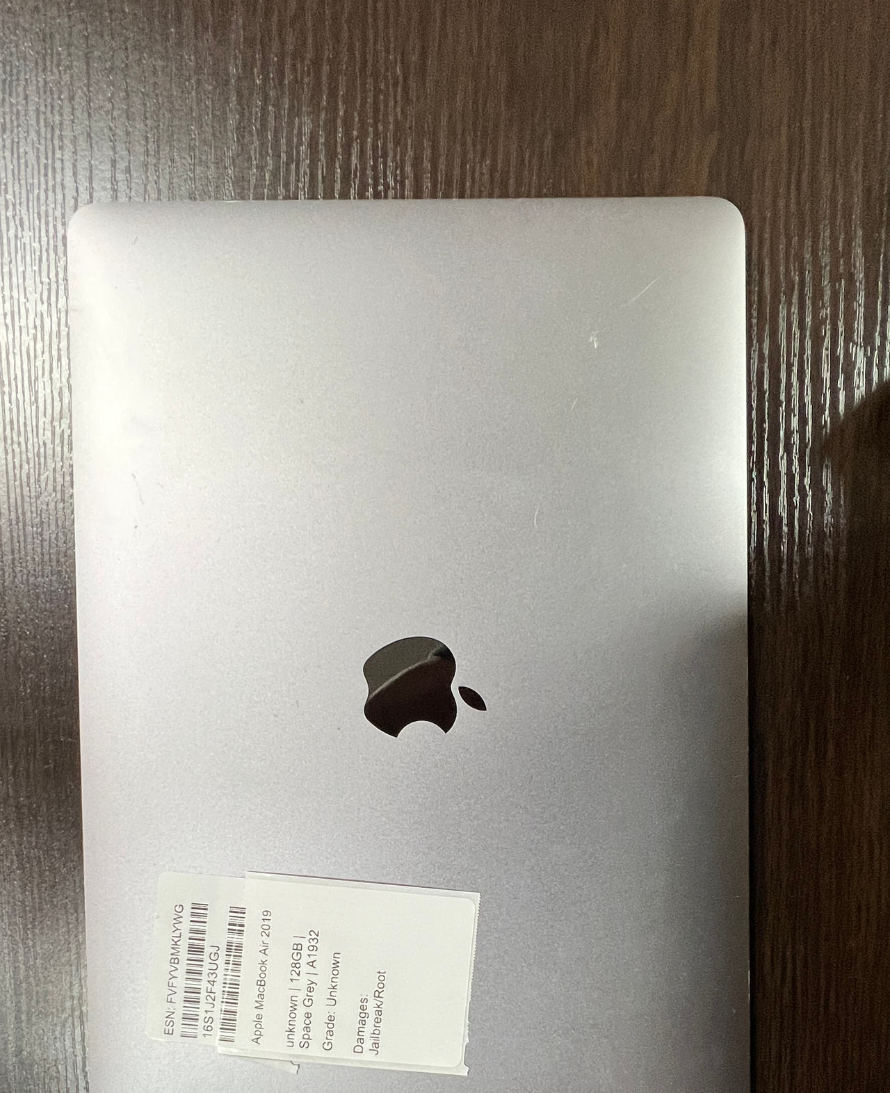 Apple MacBook Air 2019 128GB Space Gray