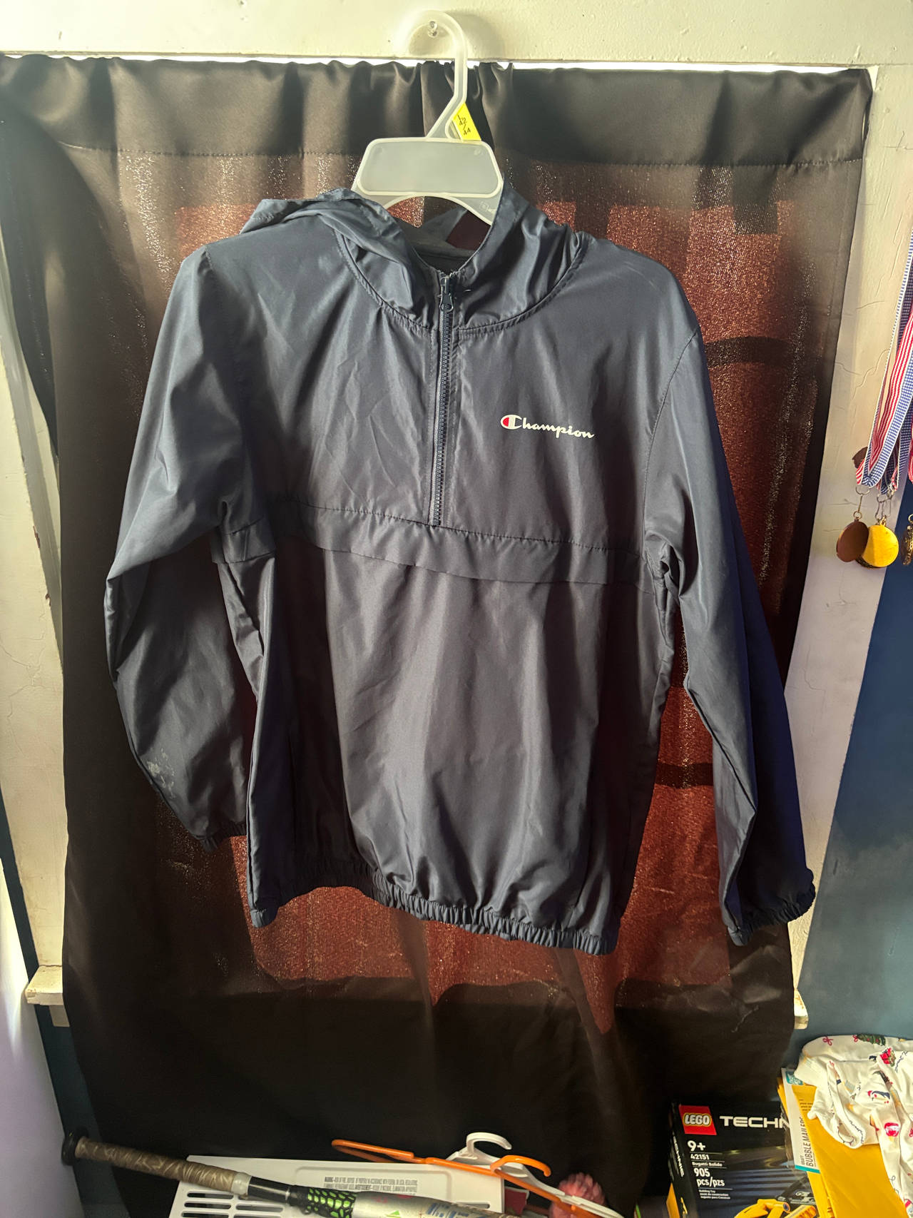 Champion Men's Packable Anorak Windbreaker Jacket