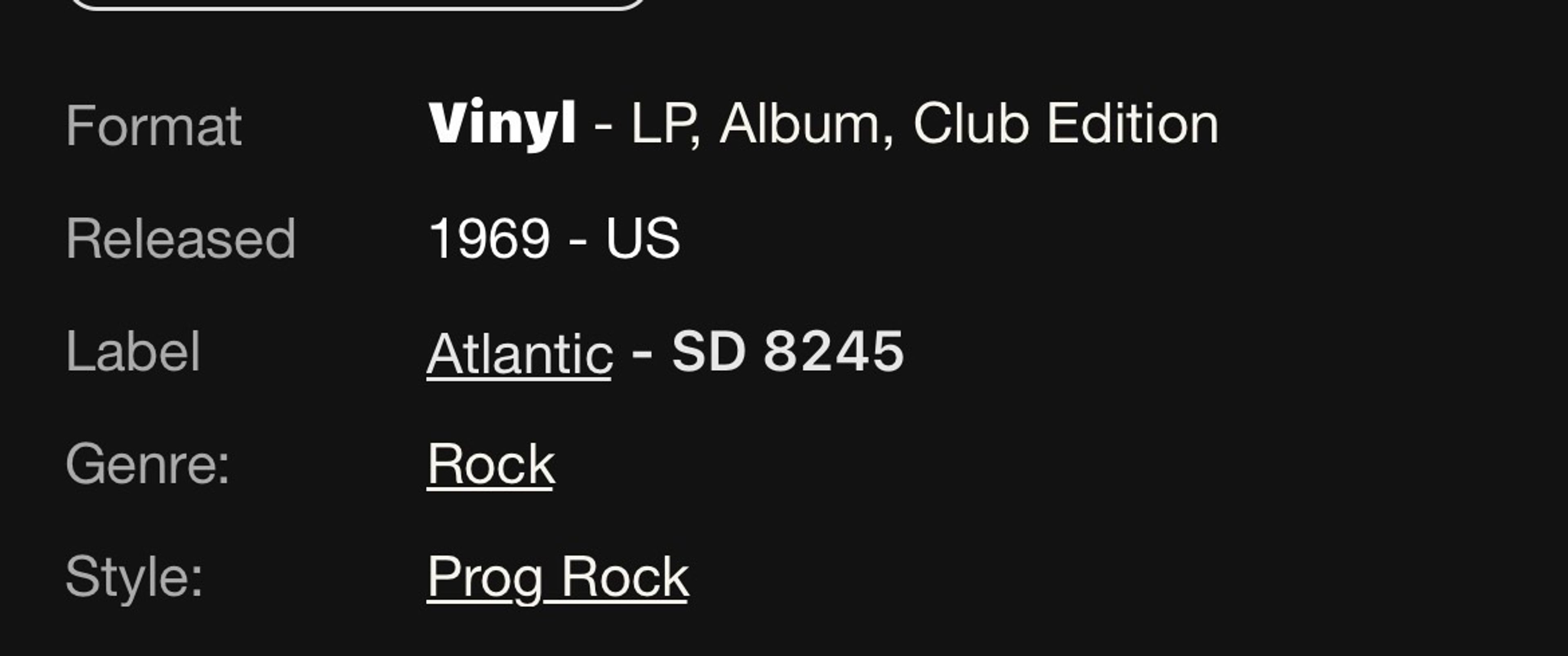 King Crimson - In the Court of the Crimson King Vinyl LP - Image 4