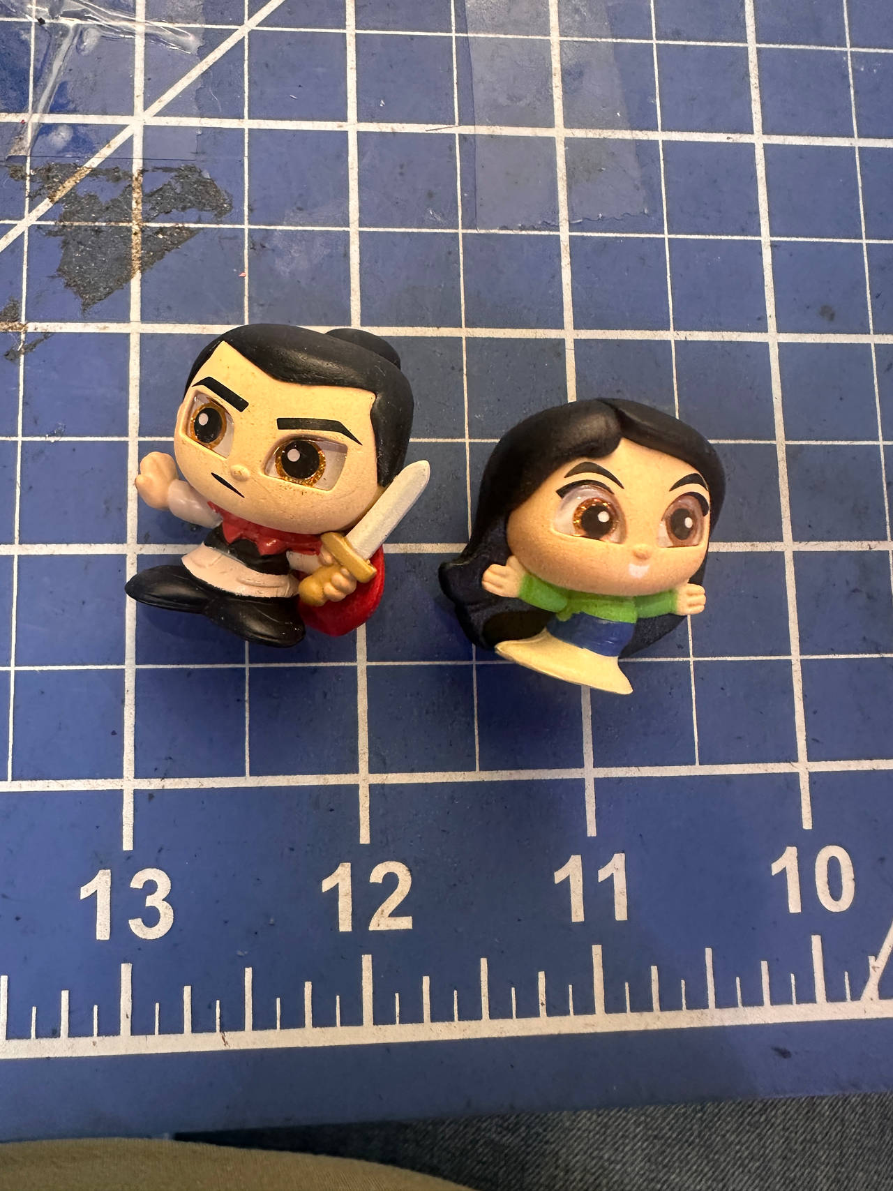 Disney Doorables Mulan & Li Shang Mini Figures