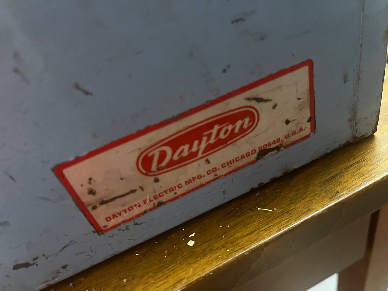 Dayton Vintage Steel Tool Box
