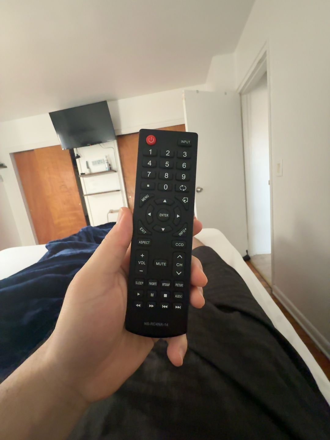 Sanyo MC42NS00 TV Remote Control