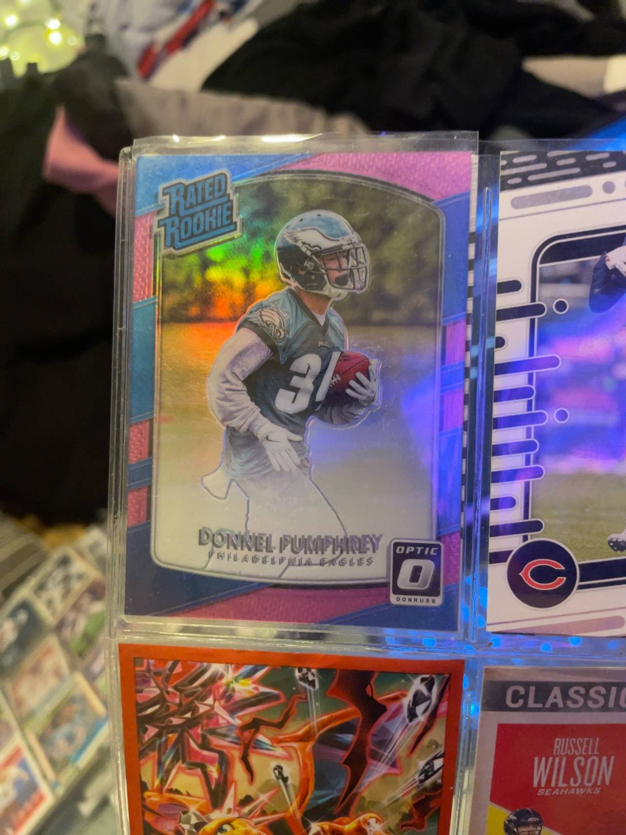 Panini Donruss Optic Donnell Pumphrey Rookie Card