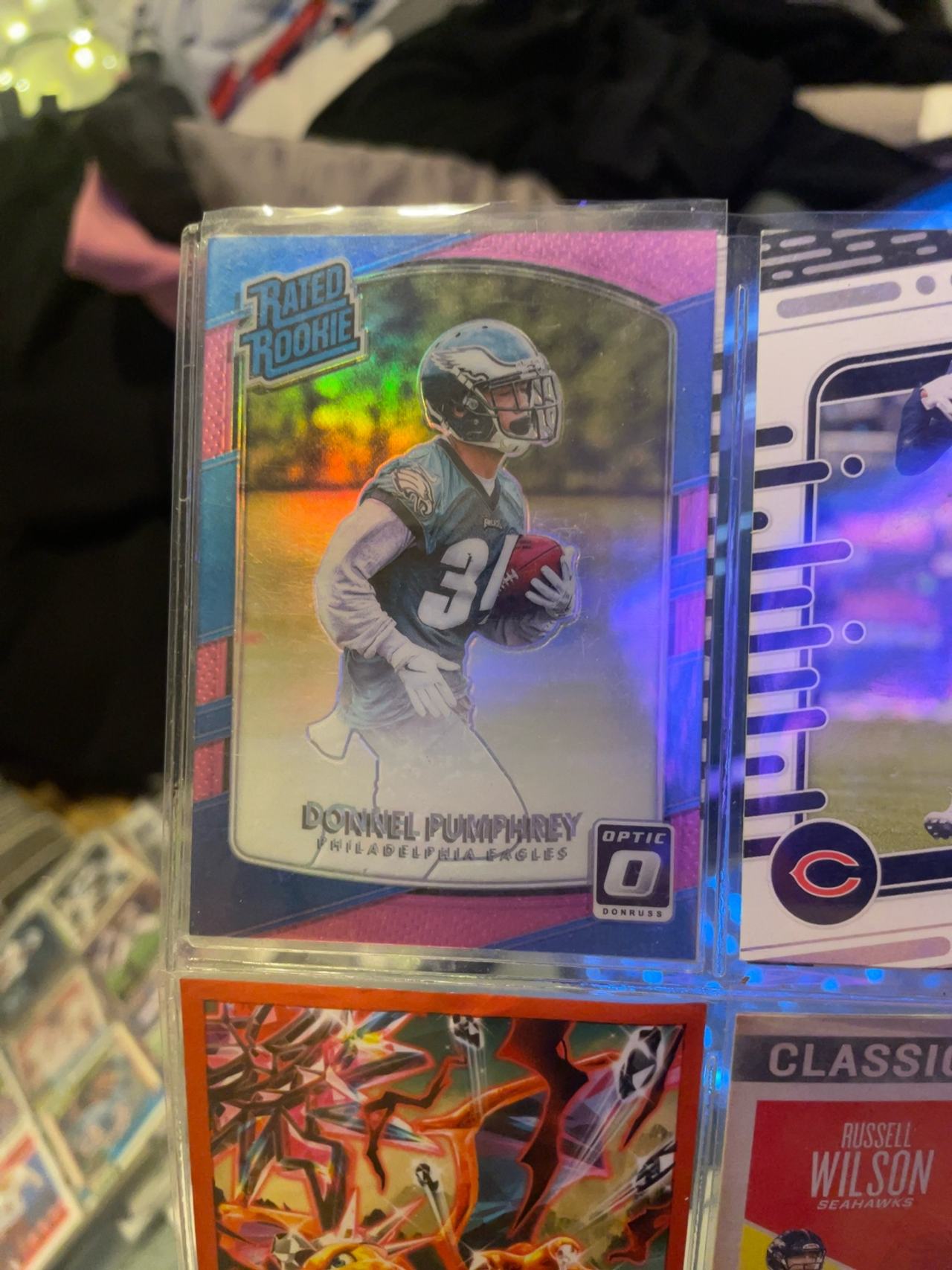 Panini Donruss Optic Donnell Pumphrey Rookie Card