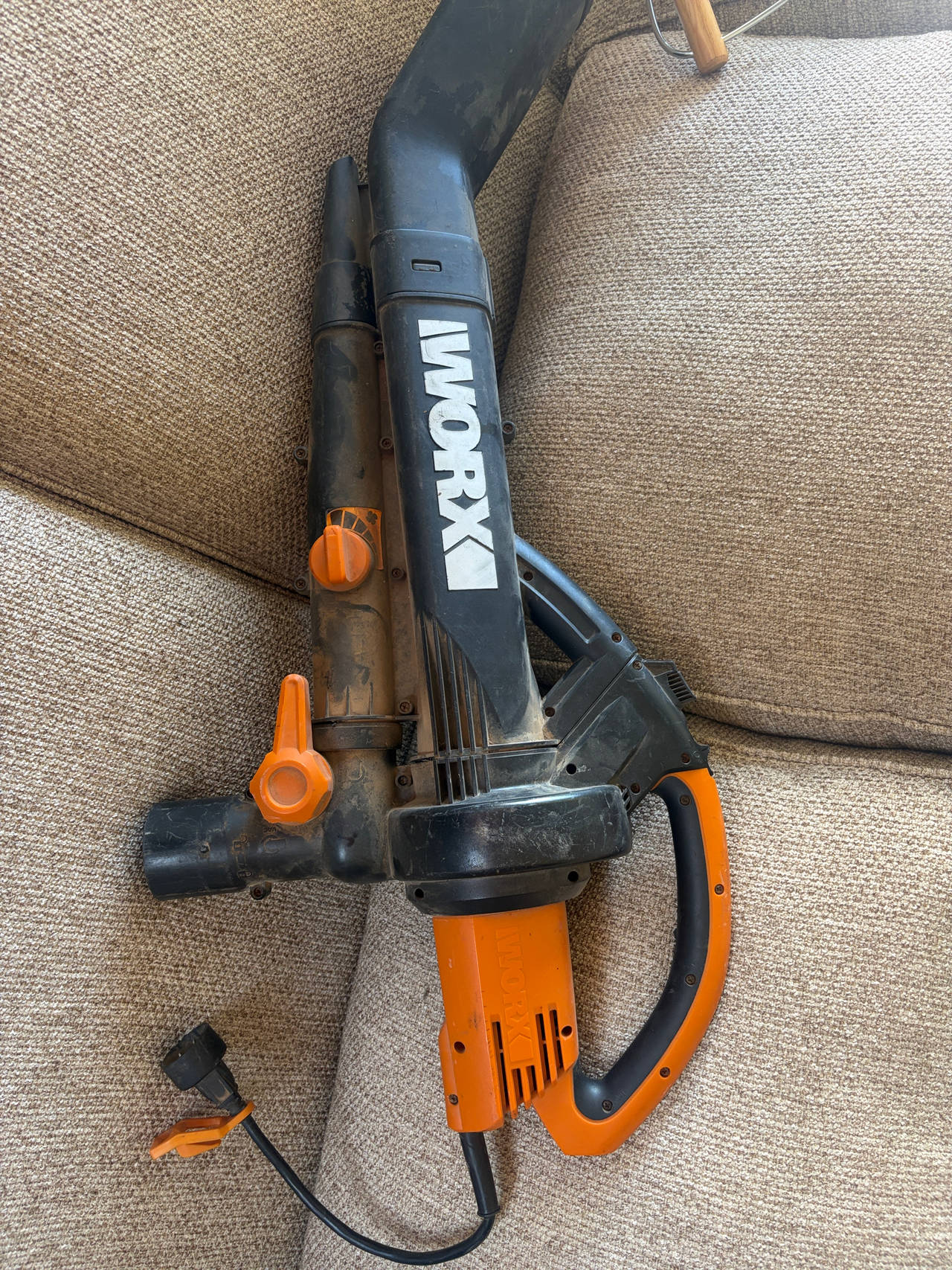 Worx WG505 TRIVAC 12 Amp Yard Vacuum/Blower/Mulcher