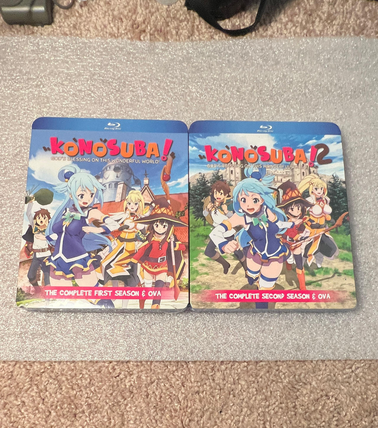 Konosuba: God's Blessing on this Wonderful World! Seasons 1 & 2 Blu-ray Bundle