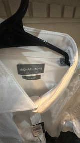 Michael Kors Men's Dress Shirt Size Medium 15 32/33 - Image 6