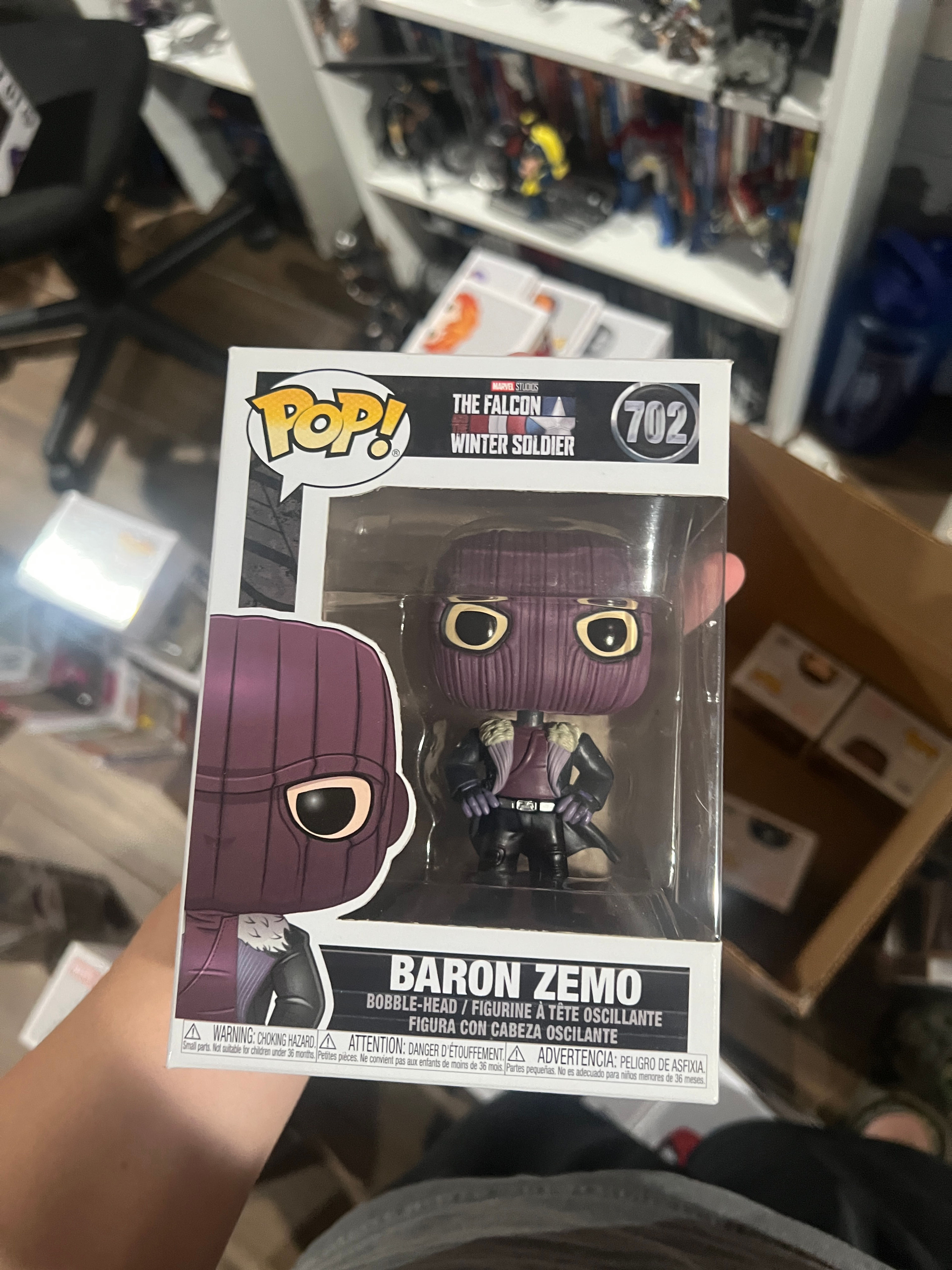 Funko Pop! Marvel: The Falcon and The Winter Soldier - Baron Zemo #702