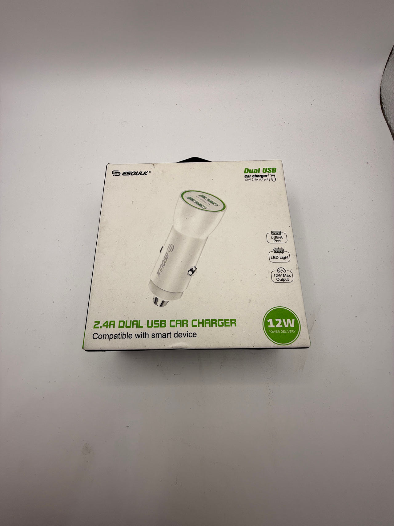 2.4A Dual USB Car Charger