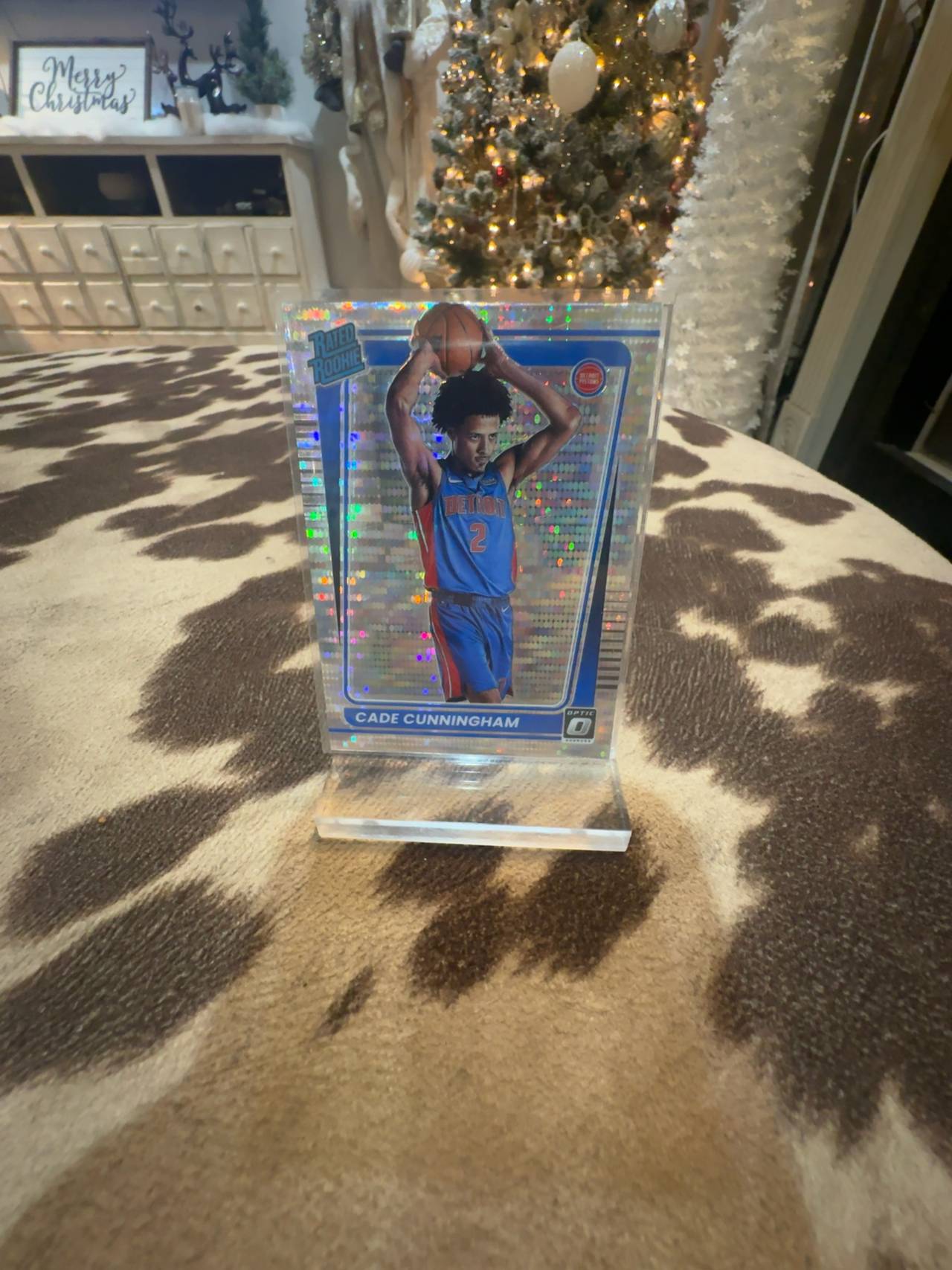 Cade Cunningham 2021 Donruss Optic Rookie Card
