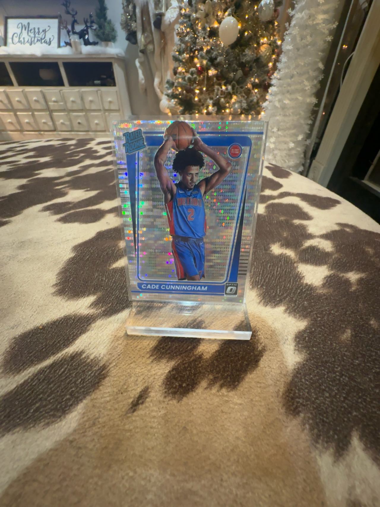 Cade Cunningham 2021 Donruss Optic Rookie Card