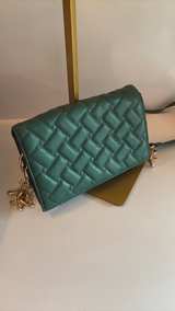 Like Dreams Quilted Woven Crossbody Bag - Image 5