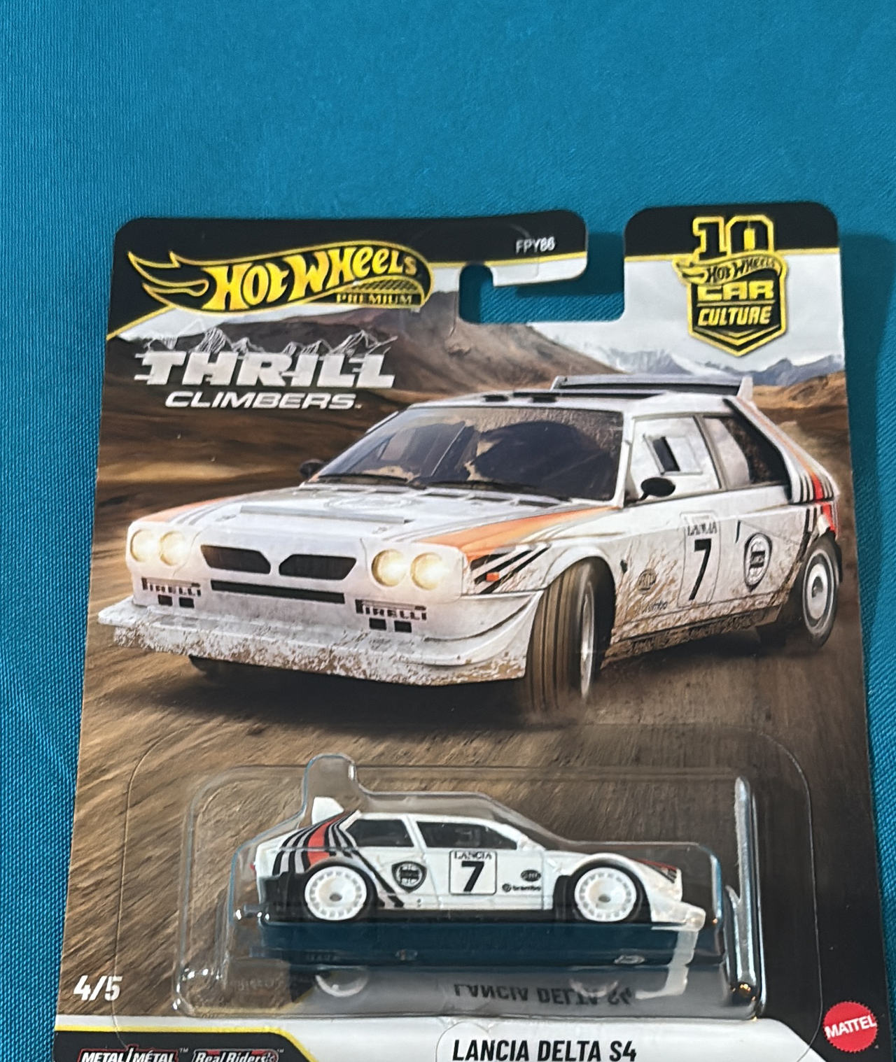 Hot Wheels Premium Car Culture Thrill Climbers Lancia Delta S4