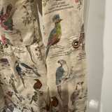 Anthropologie MAEVE pintuck cream bird print Button Lightweight Long Sleeve  - Image 6