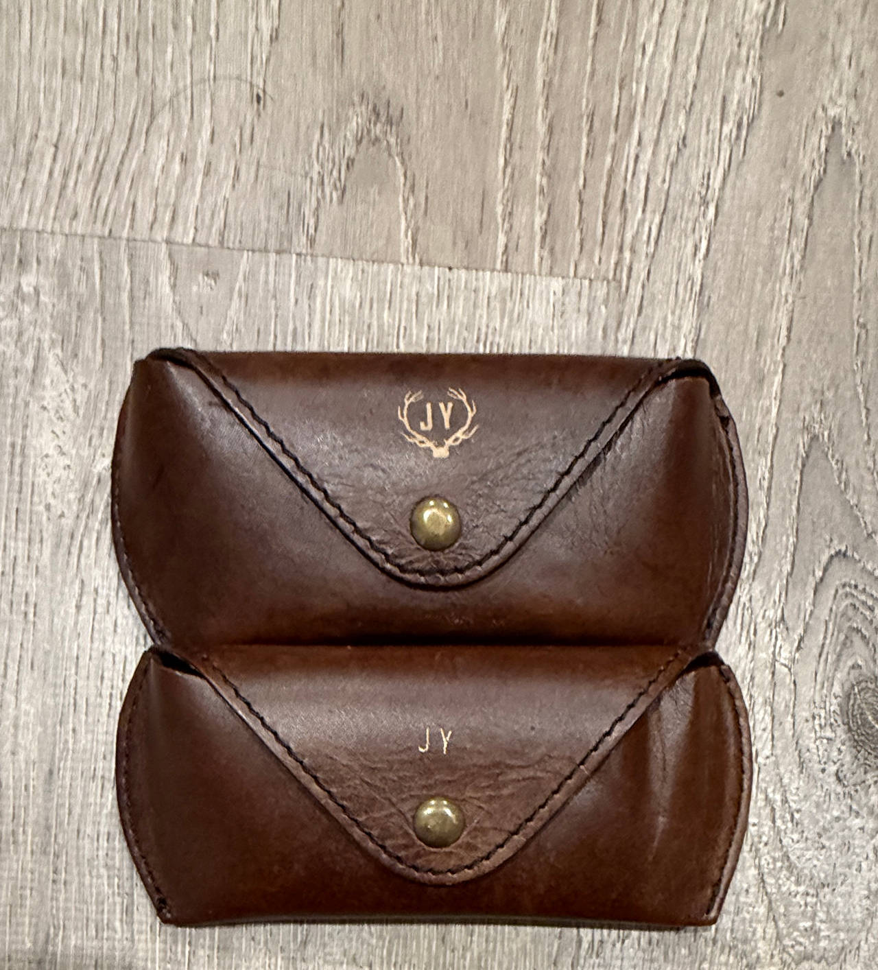 Jack Young Leather Glasses Case Set