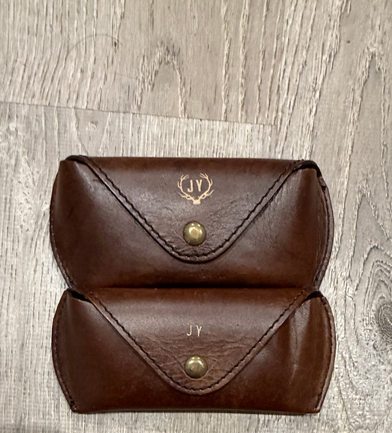 Jack Young Leather Glasses Case Set