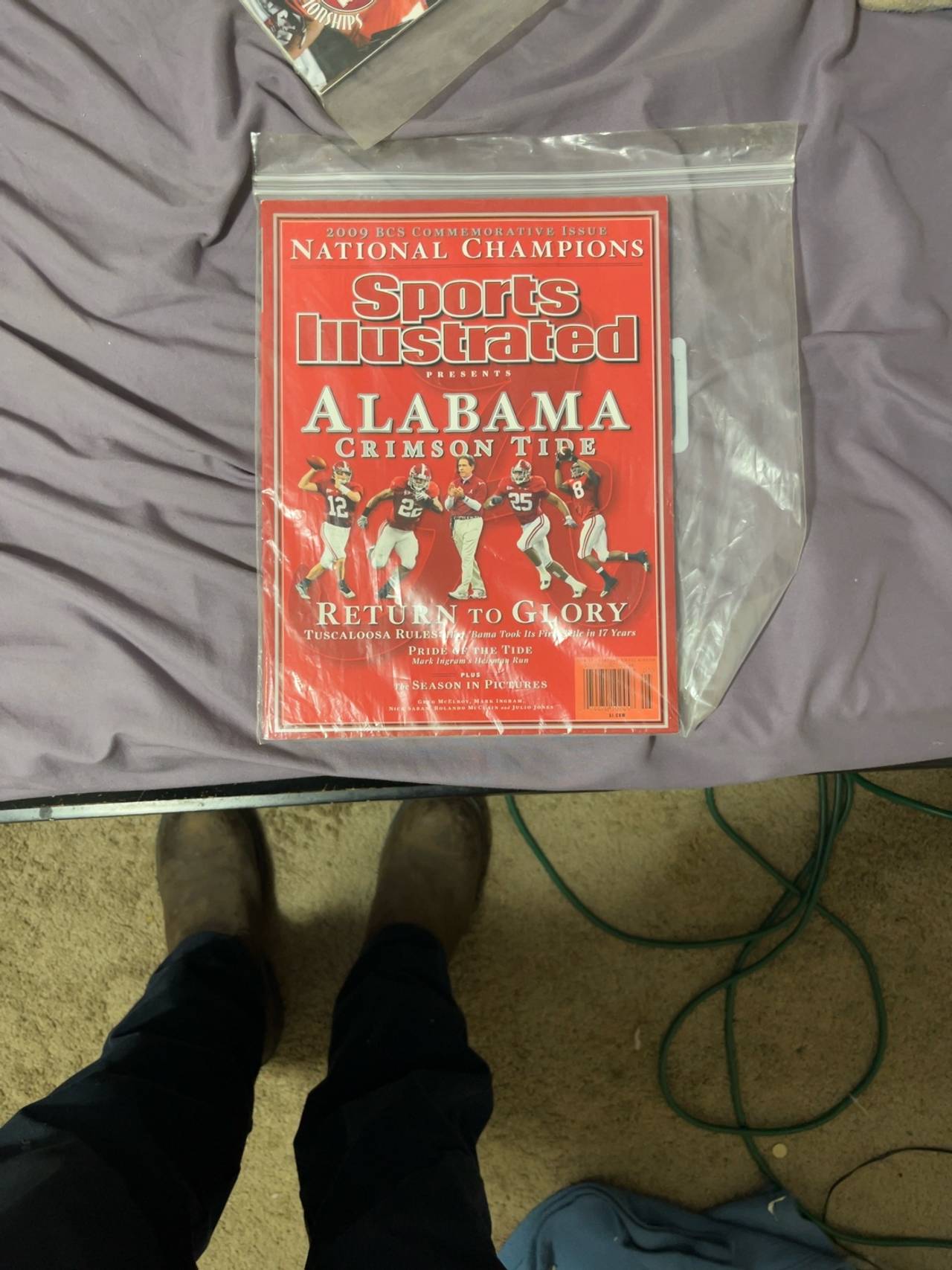 Sports Illustrated University of Alabama 2010 BCS National Champions Poster