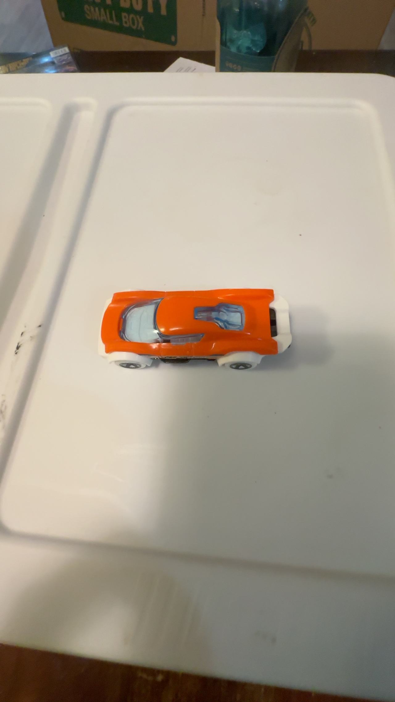 Hot Wheels MR11 Orange Soccer Car