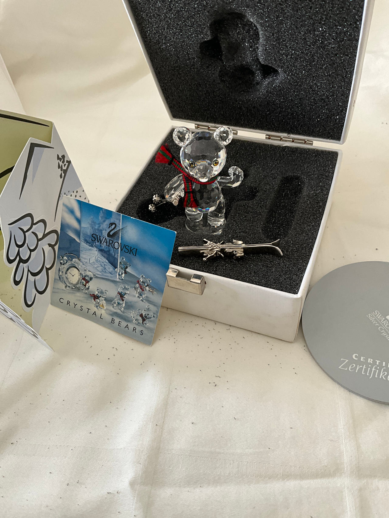 Swarovski Crystal Bear