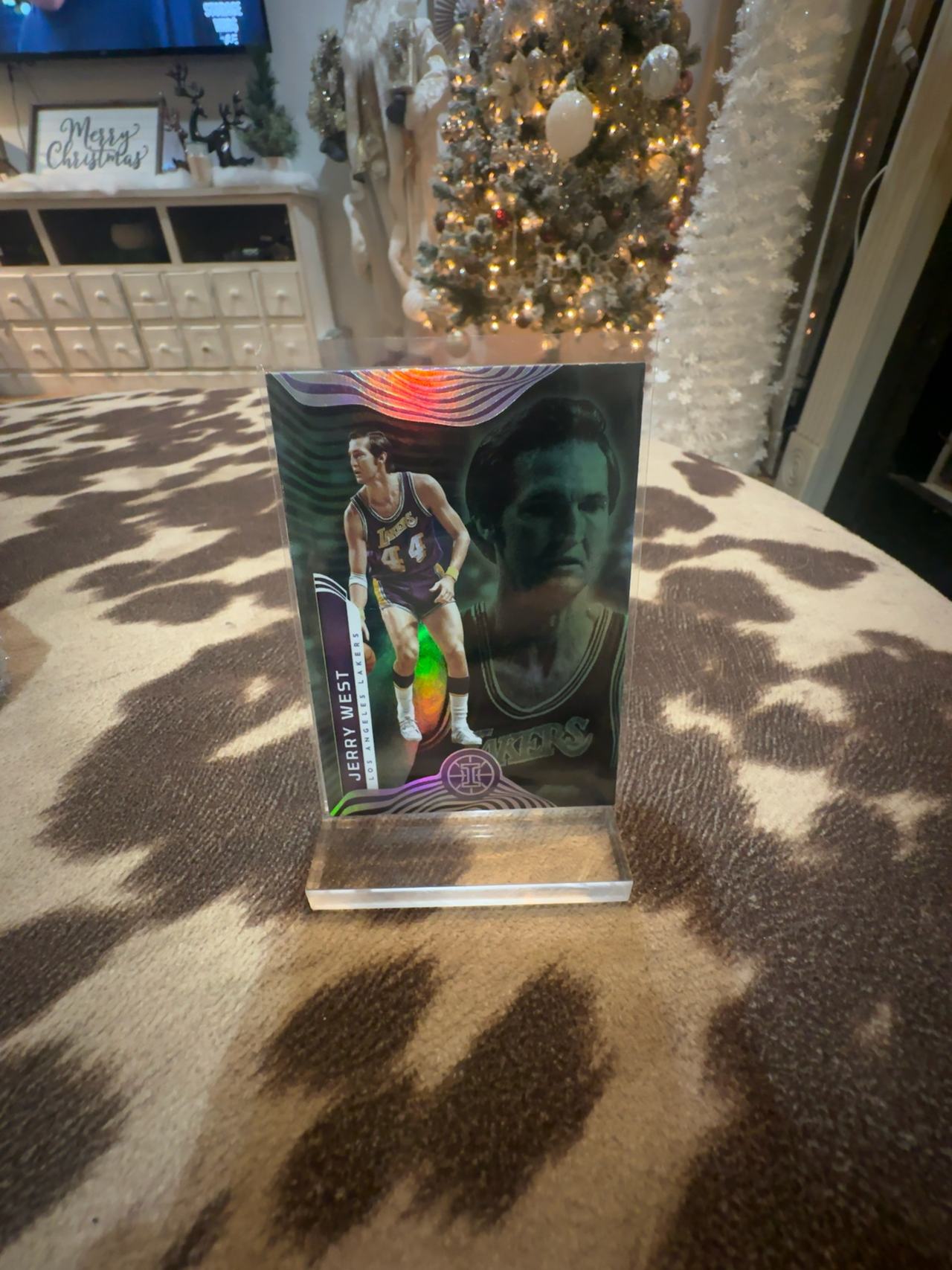 Panini Illusions Jerry West #148 Trophy Collection