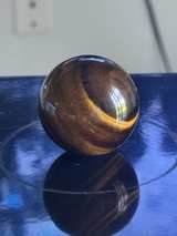 Polished Tiger's Eye Crystal Sphere - Image 5