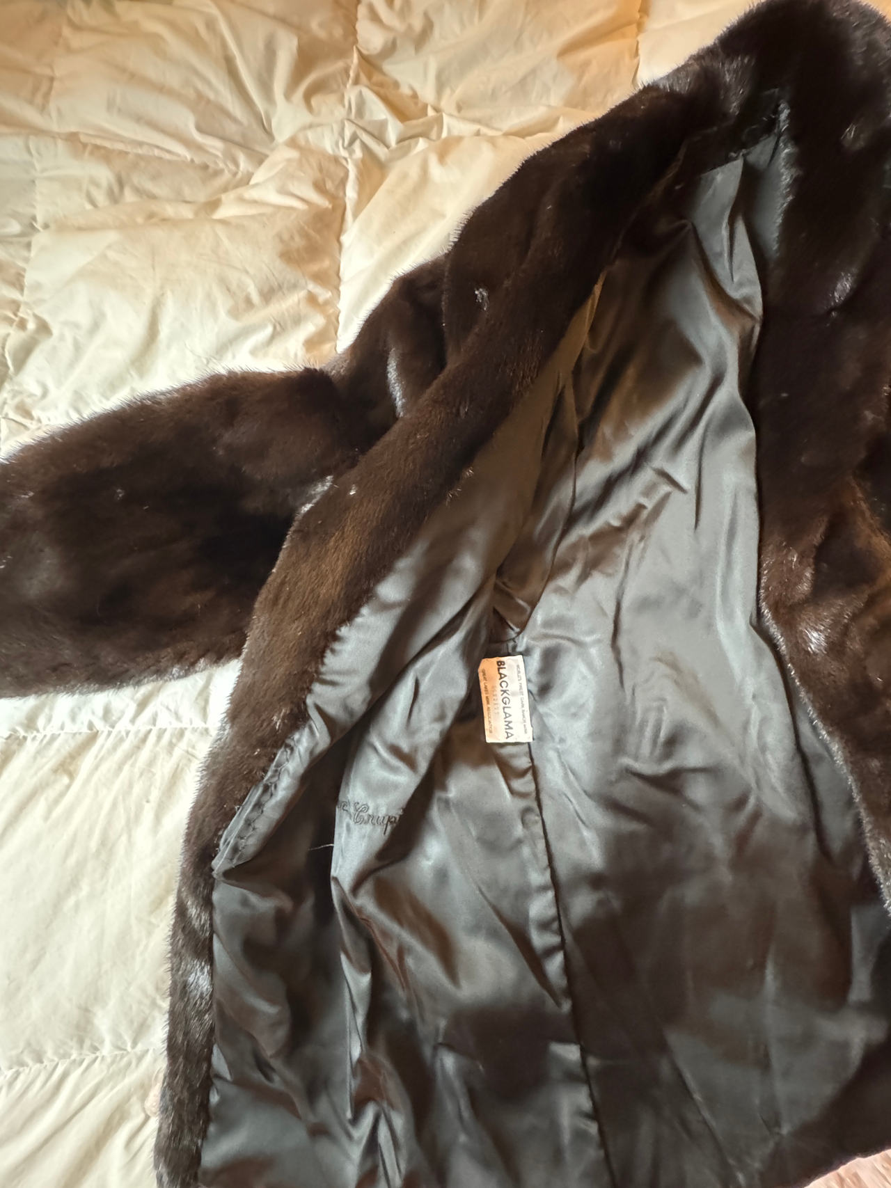 Blackglama Mink Fur Coat