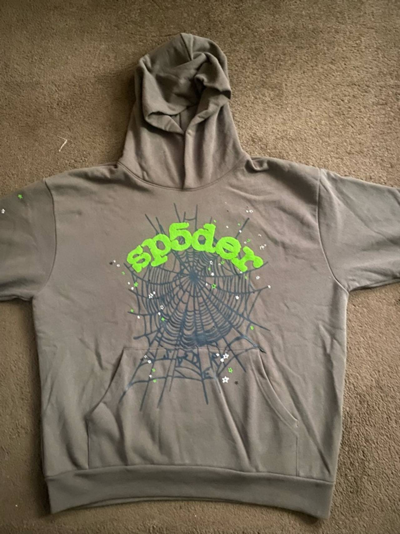 Spyder Web Hoodie Slate Grey