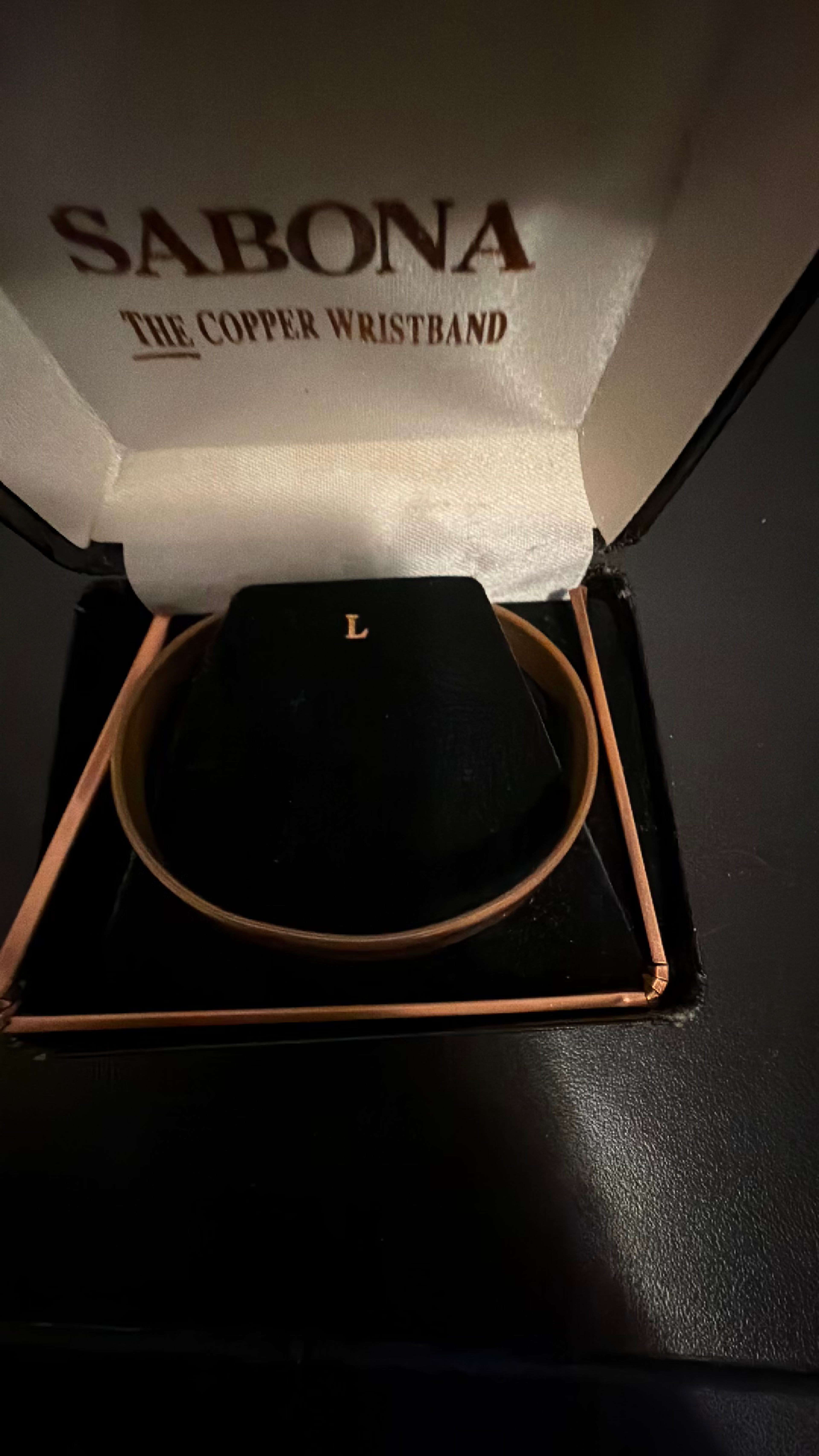 Sabona Classic Copper Wristband - Image 2