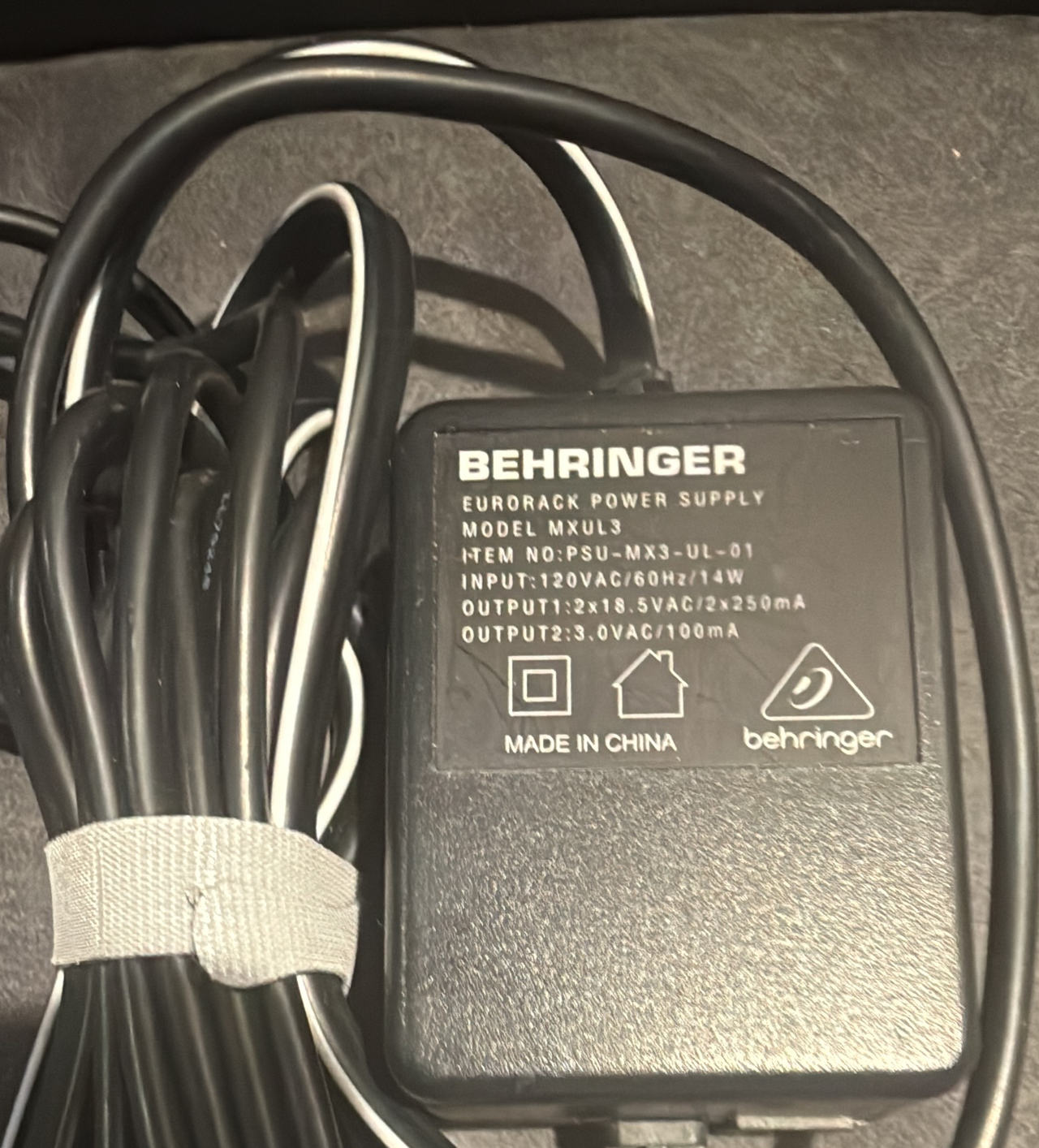 Behringer MXUL3 Eurorack Power Supply PSU-MX3-UL-01