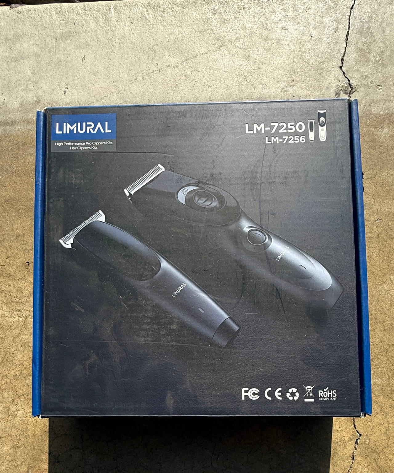 Limural High Performance Pro Clippers Kit LM-7250 LM-7256