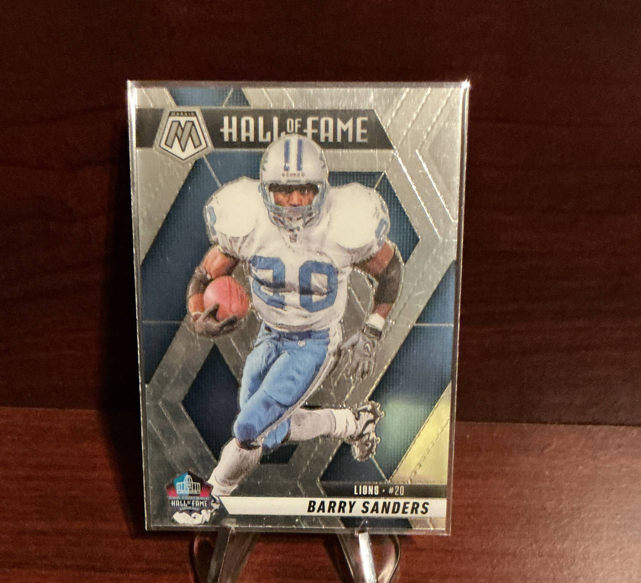 2020 Panini Mosaic Barry Sanders Hall of Fame #281