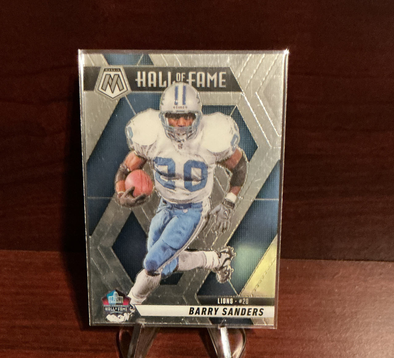 2020 Panini Mosaic Barry Sanders Hall of Fame #281