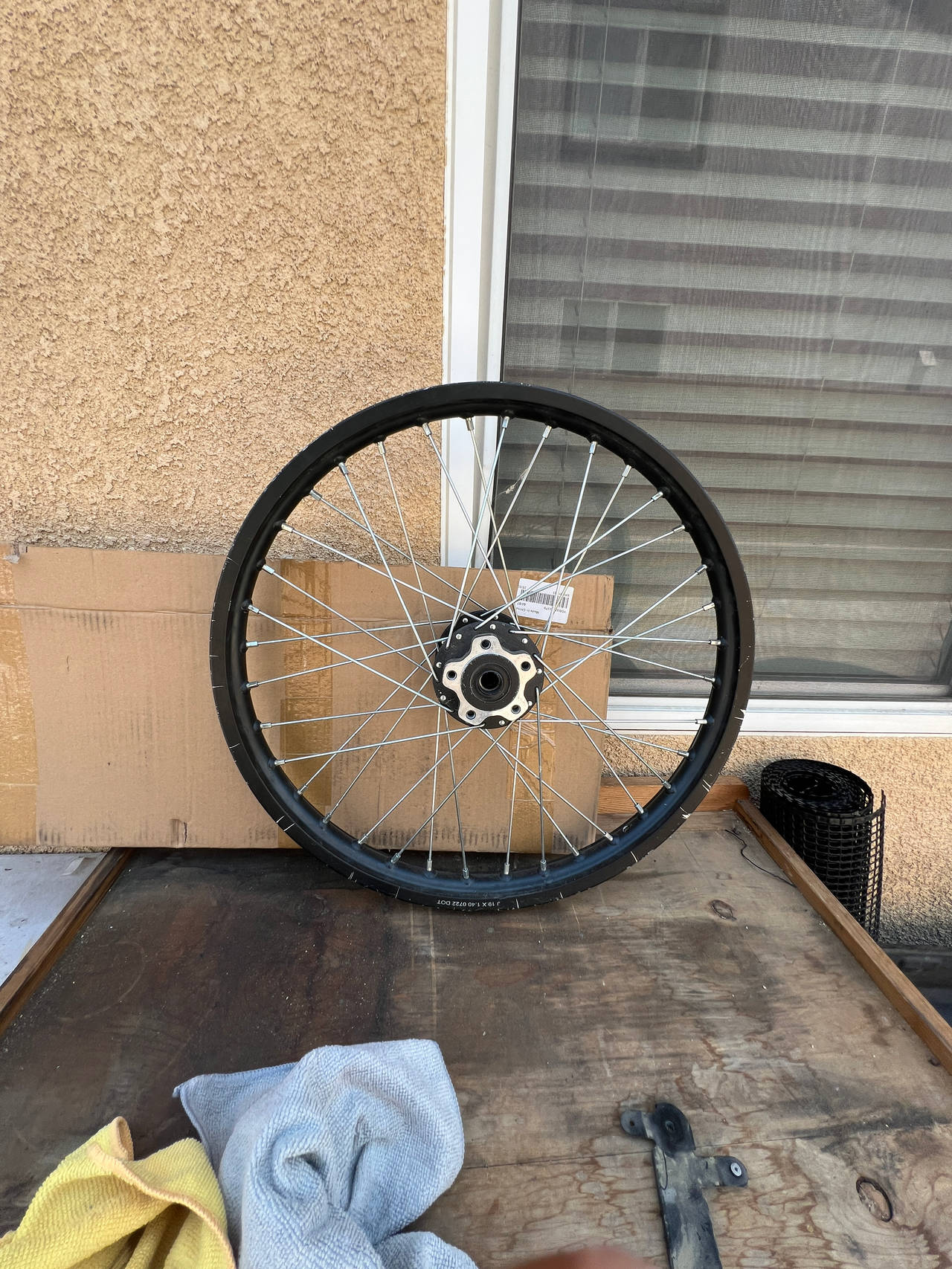 Dirt Bike Front Wheel