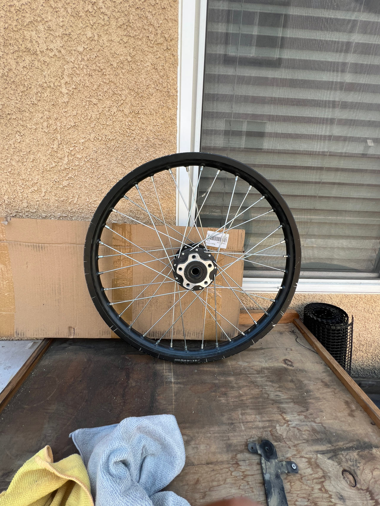 Dirt Bike Front Wheel