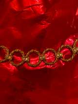 Gold Rope Link Bracelet - Image 2