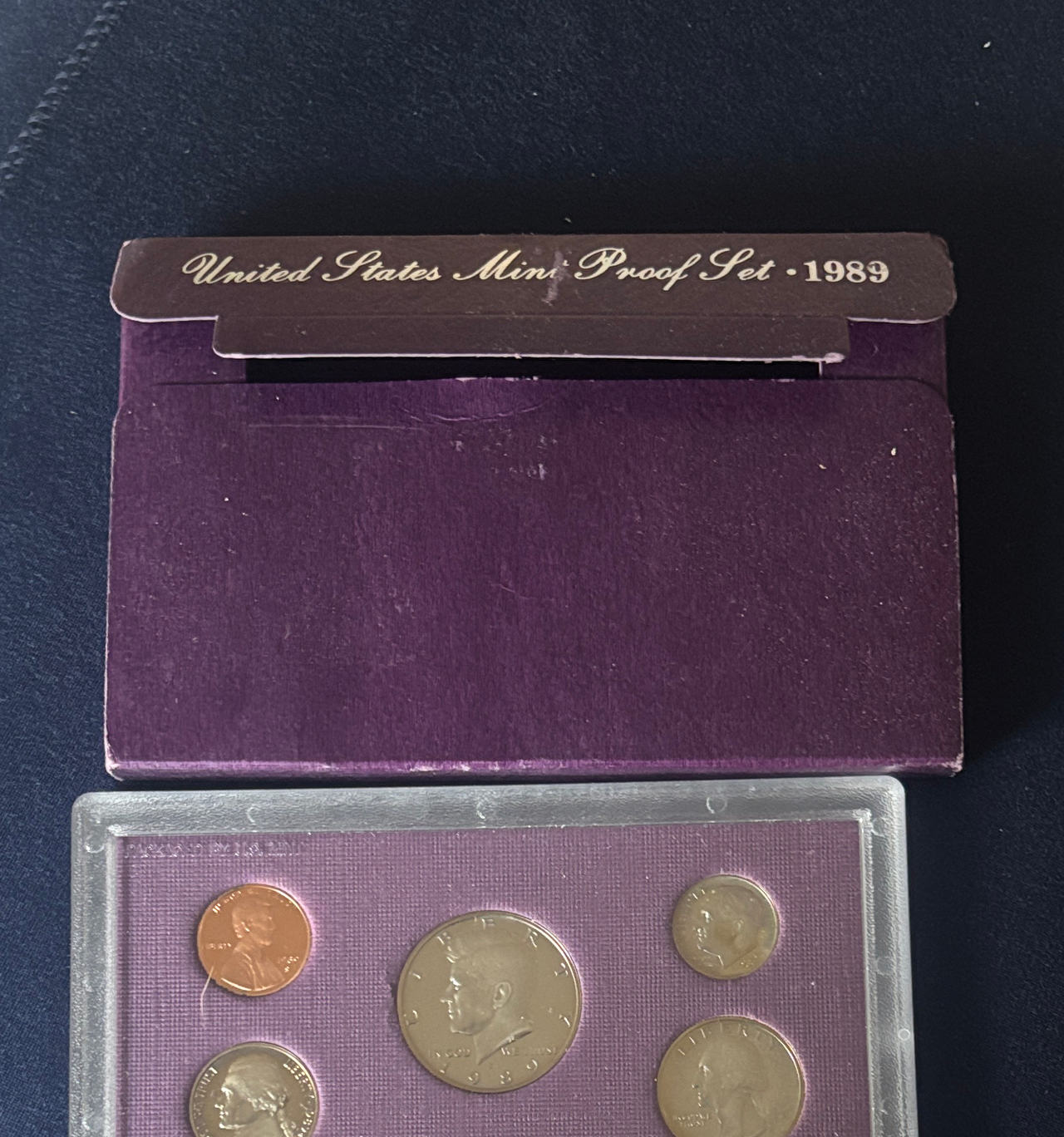 1989 United States Mint Proof Set
